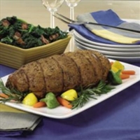 Boneless, Herb-Crusted Leg of Pork