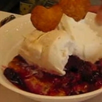 Bopping Blackberry Cobbler