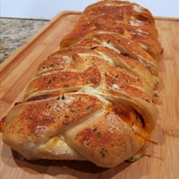 Braided Spaghetti Bread