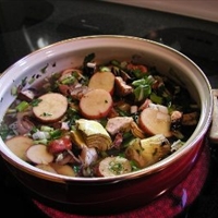 Braised Lamb and Vegetables
