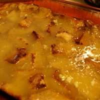 Bread Pudding with Rum Sauce