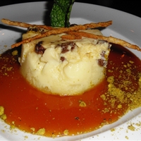 Bread Pudding with Vanilla Sauce