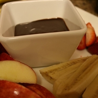Kid's Chocolate Peanut Butter Fondue