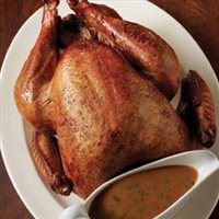 Brined and Barbecued Turkey with Pan Gravy Brined and Barbecued Turkey with Pan Gravy