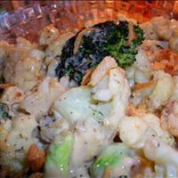 Broccoli-Cauliflower Bake