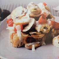 Bruschetta With Skillet-seared Mushrooms And Grana Padano