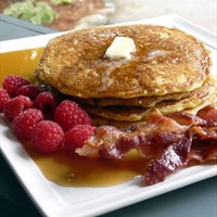 B's Oatmeal Buttermilk Pancakes B's Oatmeal Buttermilk Pancakes