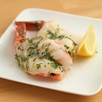 Butter and Herb Poached Shrimp