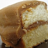 Butter Cake with Caramel Frosting