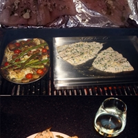 Butterflied Trout in Garlic and Lemon