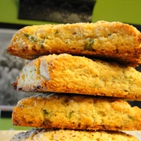 Buttermilk Biscuits with Green Onion and Pepper (5)
