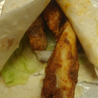 Cajun Chicken Wrap