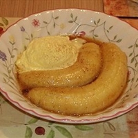 Caramelized Rum Bananas
