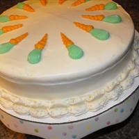 Carrot-pineapple Cake with Apricot Cream Frosting