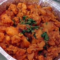 Cauliflower and Potatoes (Aloo Gobi) Cauliflower and Potatoes (Aloo Gobi)