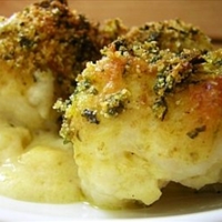 Cauliflower Au Gratin