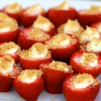 Cheesecake Stuffed Strawberries Cheesecake Stuffed Strawberries