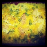 Cheesy Chicken & Rice Casserole