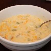 Cheesy Potato and Corn Chowder