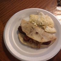 Cheesy Sausage Wrap