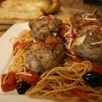 Cheesy Spaghetti and Meatballs Cheesy Spaghetti and Meatballs