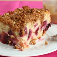Cherry Almond Buckle