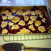 Cherry Cobbler Bars