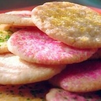 Chewy Sugar Cookies