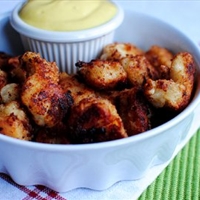 Chick-fil-A Bites with Honey Mustard Dipping Sauce