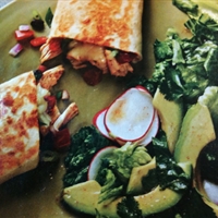 Chicken and Black Bean-Stuffed Burritos