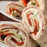 Chicken and Smoked Gouda Wrap