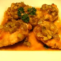 Chicken Braised with Leeks and Figs