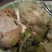 Chicken Breasts with Tarragon Cream Sauce - South Beach Phase 1