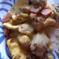 Chicken Cordon Bleu Casserole