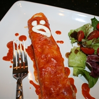 Chicken Enchilada Mummies