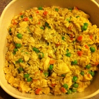 Chicken-Mushroom Risotto