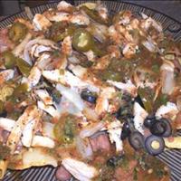 Chicken Nachos Grilled