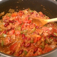 Chicken or Turkey Chili with Beans