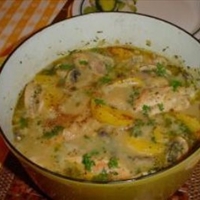 Chicken Peaches