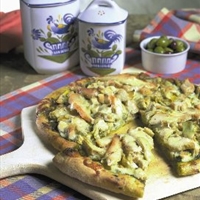 Chicken Pesto Pizza