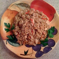 Chicken Risotto with Cashew Nuts