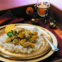 Chicken Saute with Pineapple and Lemon Grass