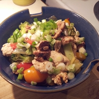 Chicken ginger stir fry
