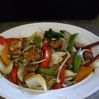 Chicken Stir Fry for Ginger Lovers