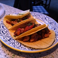 Chicken Tacos with Charred Tomatoes