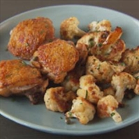 Chicken with Cauliflower and Parsley 