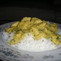 Chicken with Cilantro and Onions