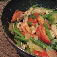 Chicken with Lemongrass and Basil