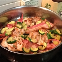 Chicken, Zucchini and Prosciutto