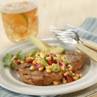 Chile-Rubbed Grilled Pork Chops